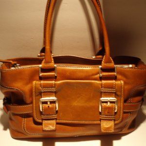 Michael Kors Brown Leather Satchel